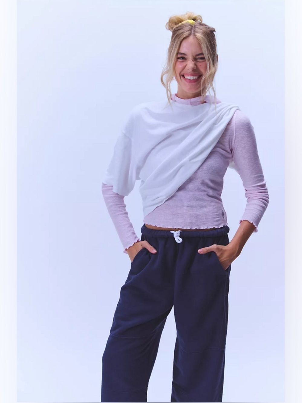 NWT! FP Free People Movement Breathe Easy Layer Sz Small & Large - Picture 5 of 5